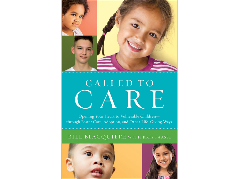cover of called to care book, featuring faces of young children